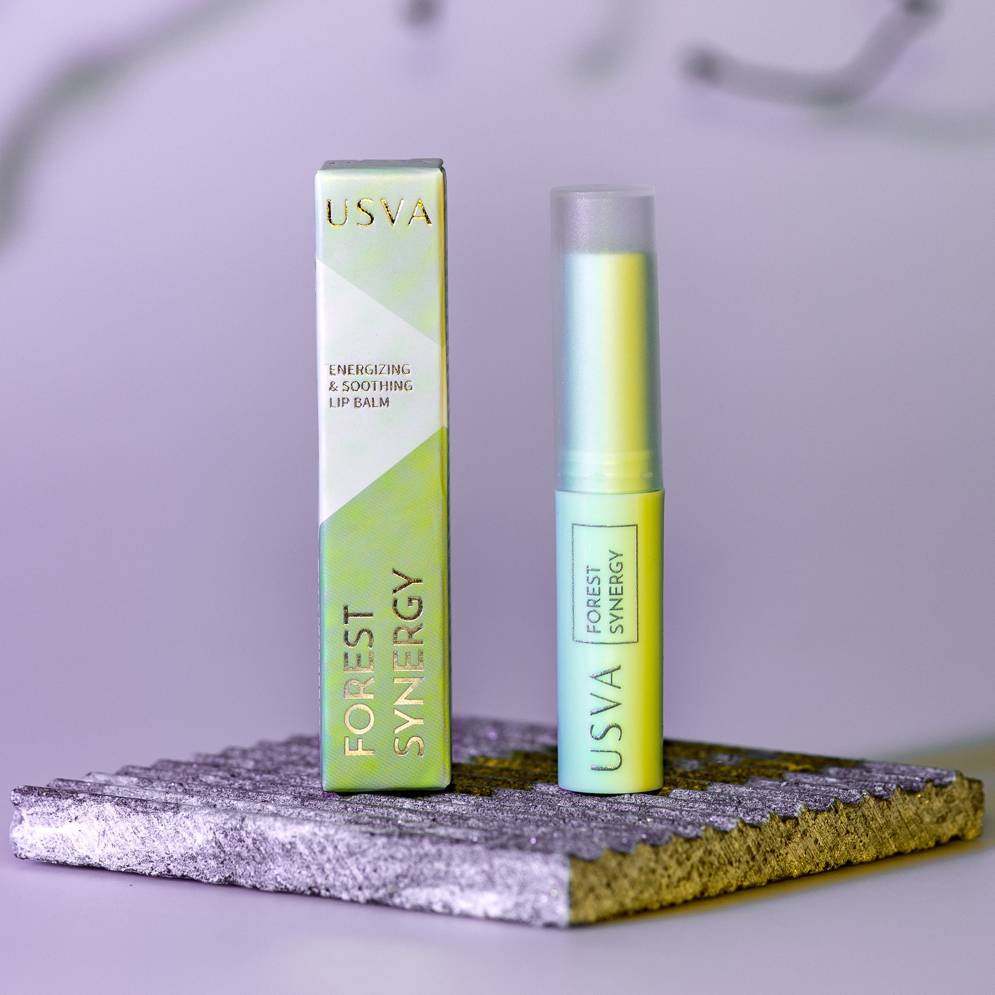 Forest Synergy Energizing & Soothing Lip Balm-0